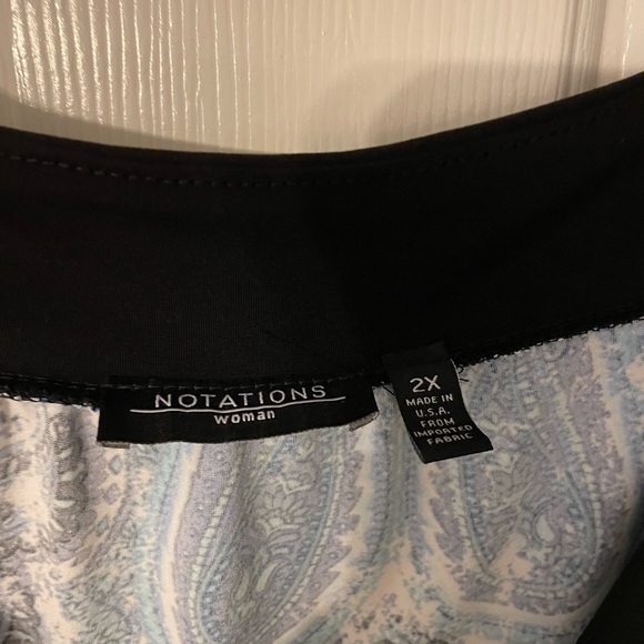 Notations plus size women's dress - Picture 3 of 4